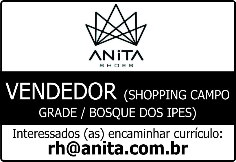 Anita calçados best sale shopping campo grande